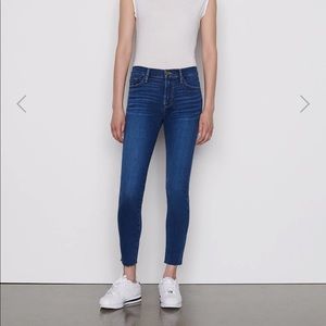 FRAME Denim cropped skinny- size 28